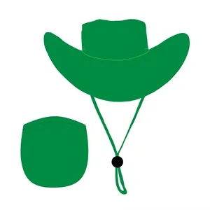 Foldable Cowboy Hat with Pouch 1