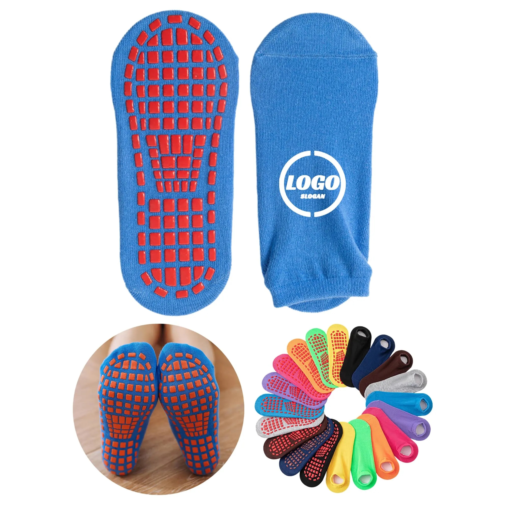Comfortable & Stable Cotton Non-Slip Socks for Sports 3