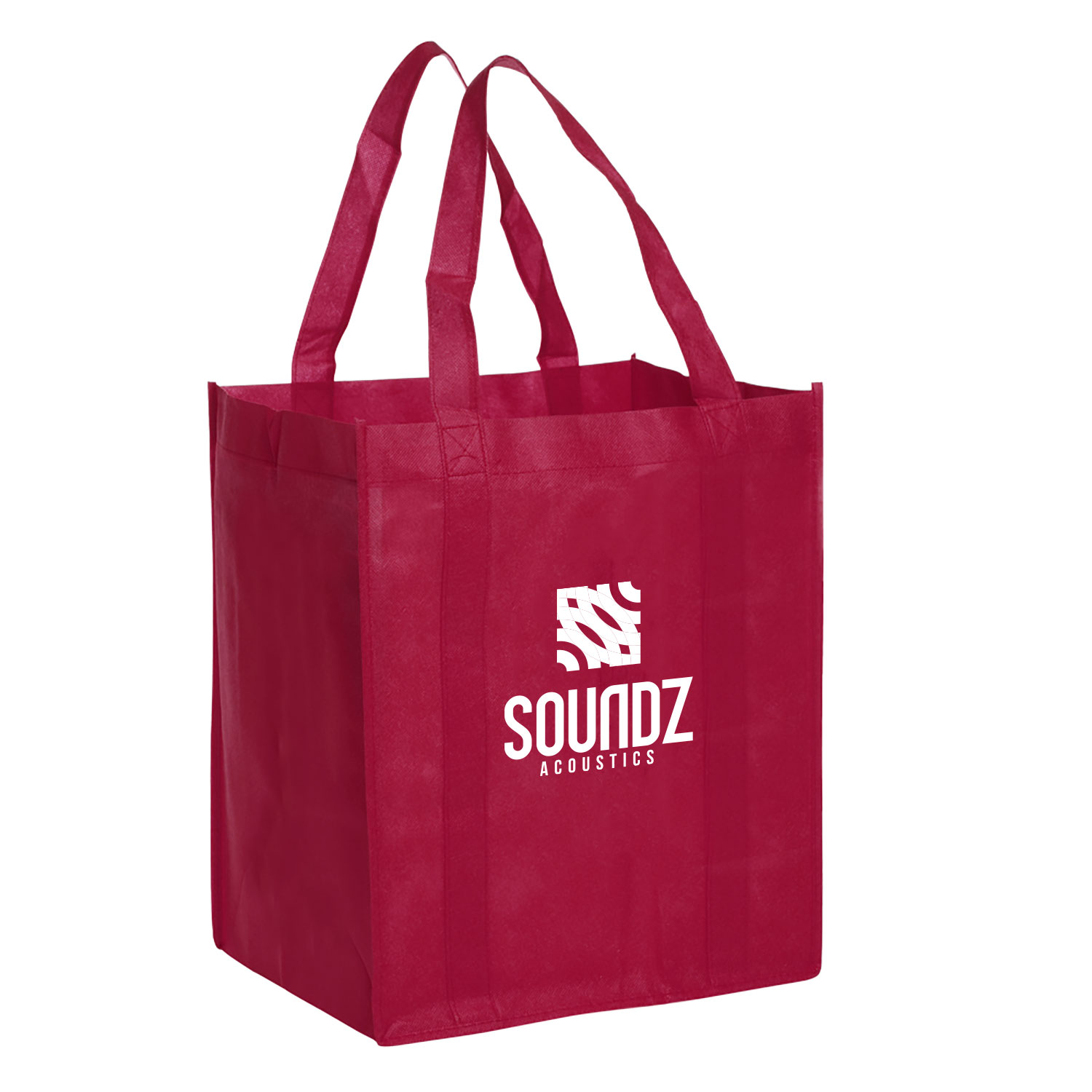 CarryMore Reusable Grocery Tote Bag (1 Color Imprint) 3