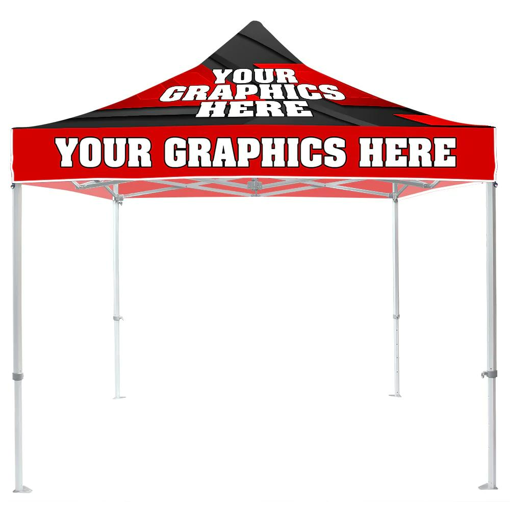 Outdoor Easy Pop Up 10ft x 10ft Canopy Tent with Sublimation 5