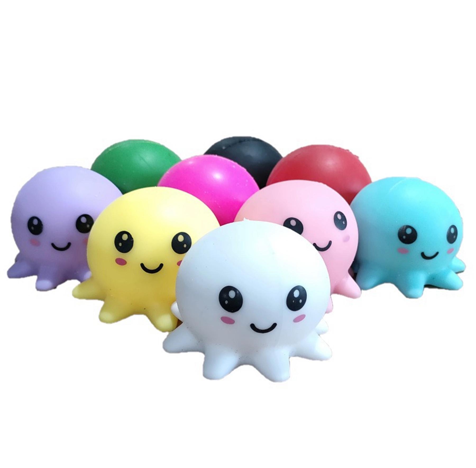 Octopus Shaped Squeeze Stress Toy Ball 5