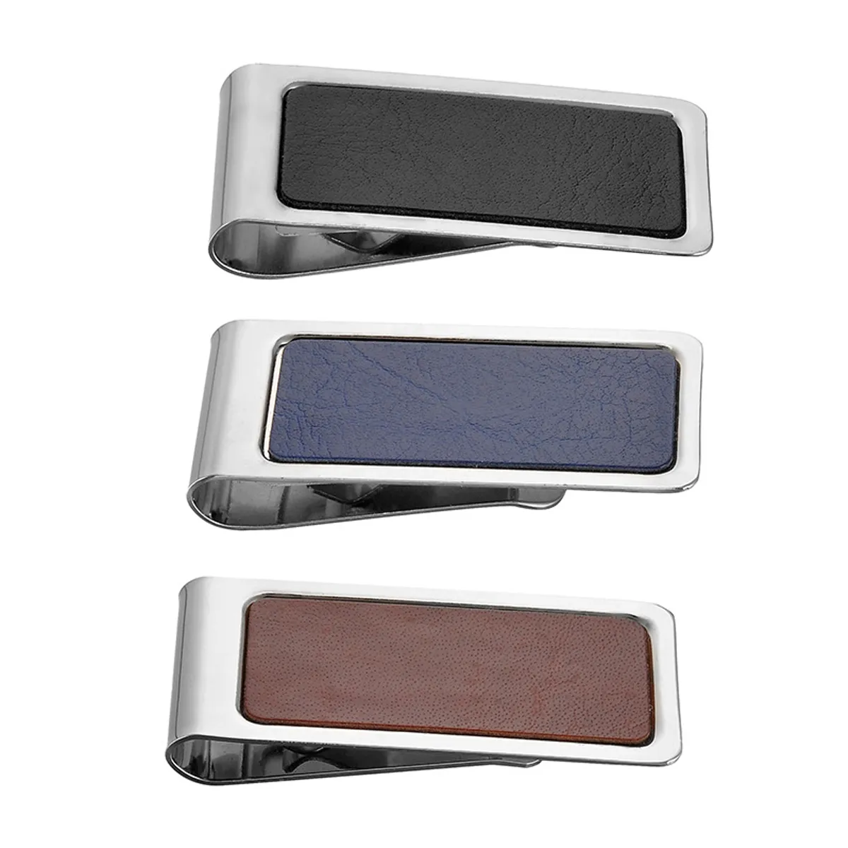 Durable Slim Stainless Steel Men's Money Clip Wallet Holder 6