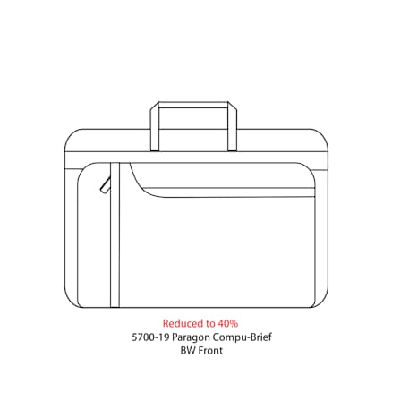 Paragon 15" Computer Briefcase 44