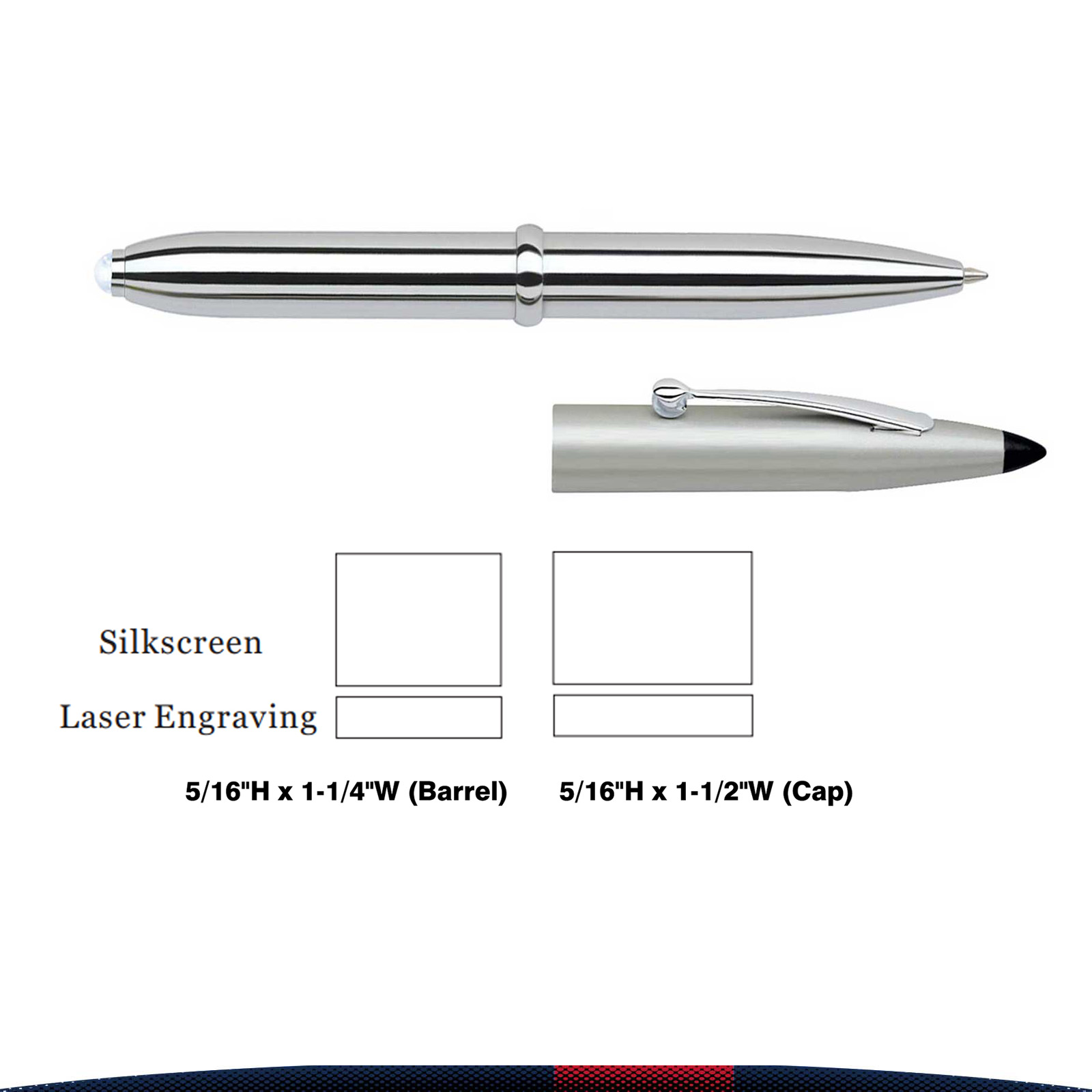 2-in-1 Multifunctional Metal Pen 2