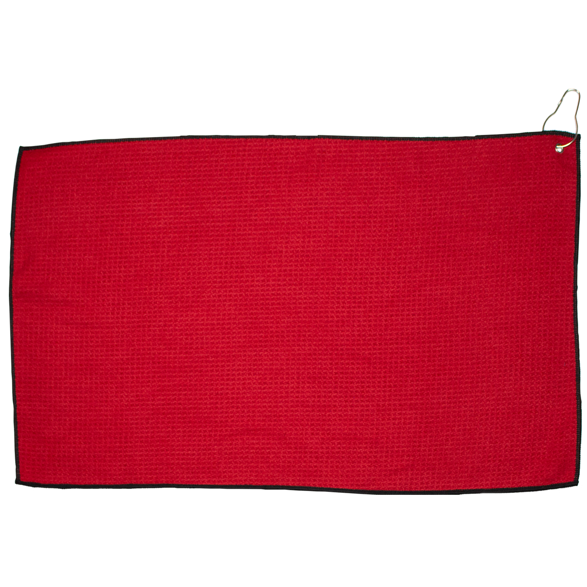 16" X 26" RPET Waffle Golf Towel with Hook & Grommet 10