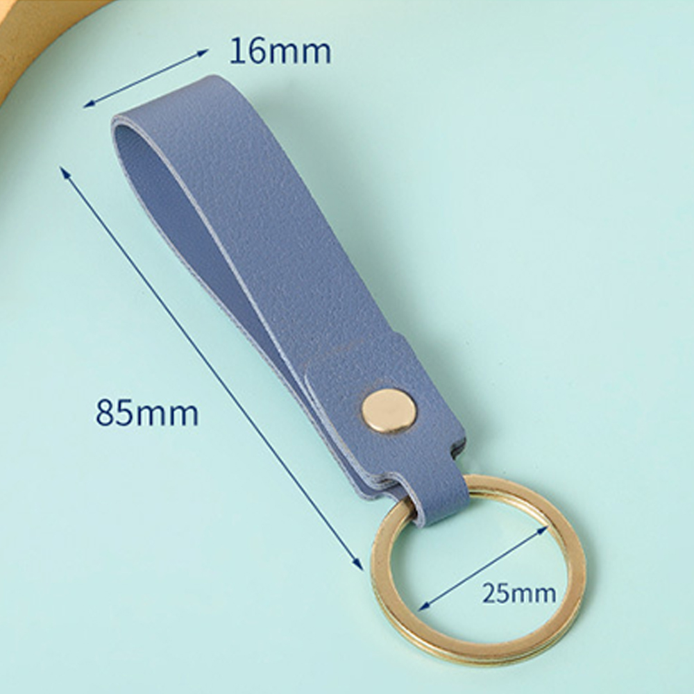 #M PU leather key chain 8