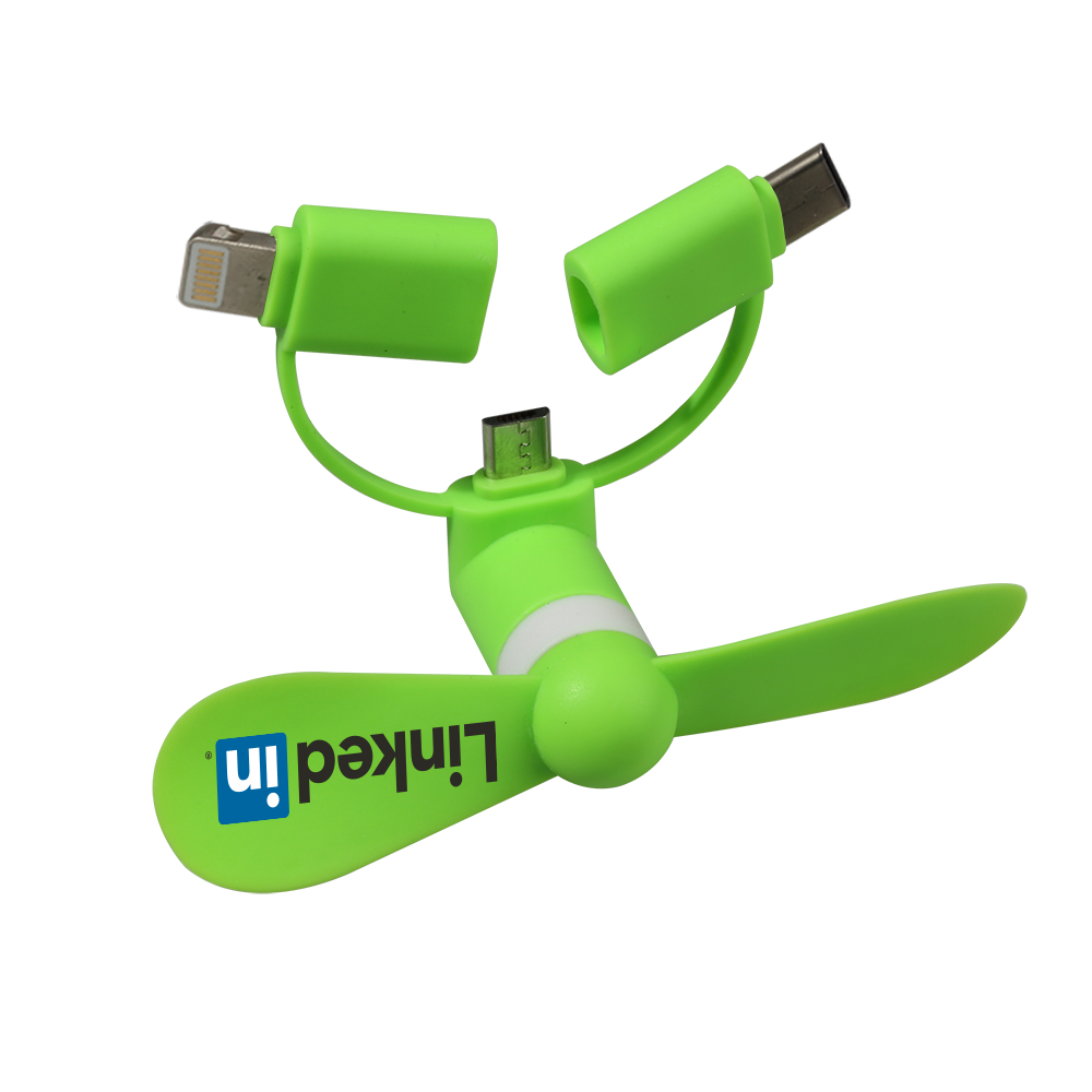 Mini 3-in-1 Portable Phone Fan 2