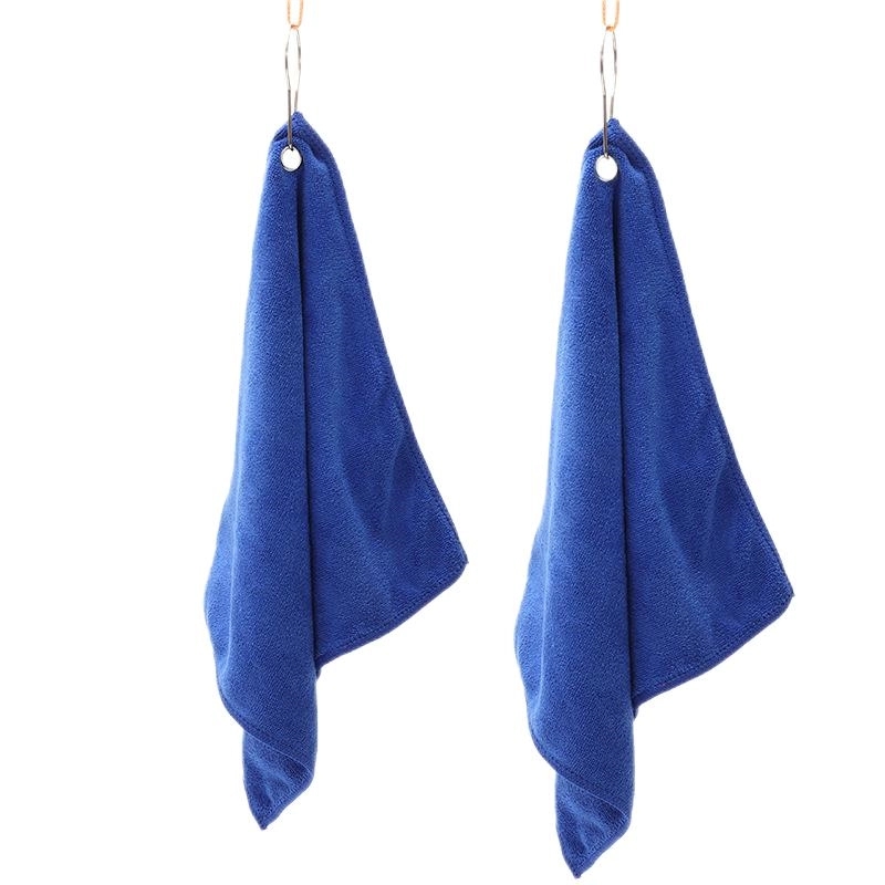Microfiber Golf Towel With Metal Grommet & Clip 3