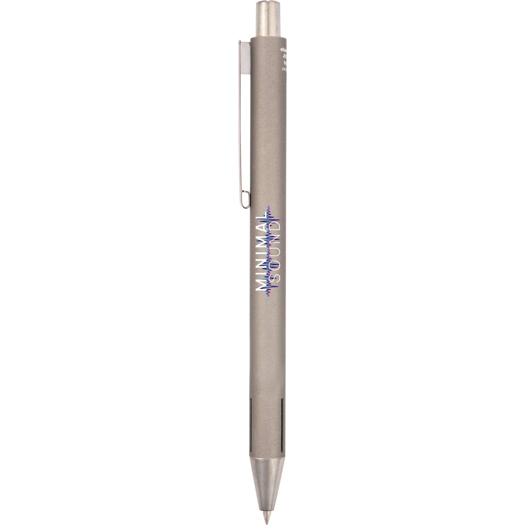 Halo Soft Touch Recycled Aluminum Gel Pen 13