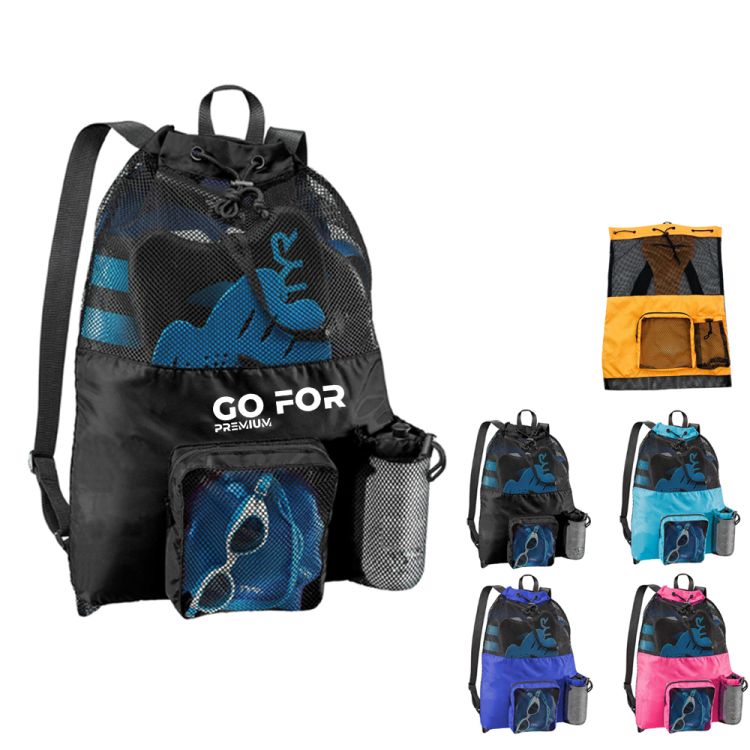 Big Mesh Mummy Backpack for Swim 3