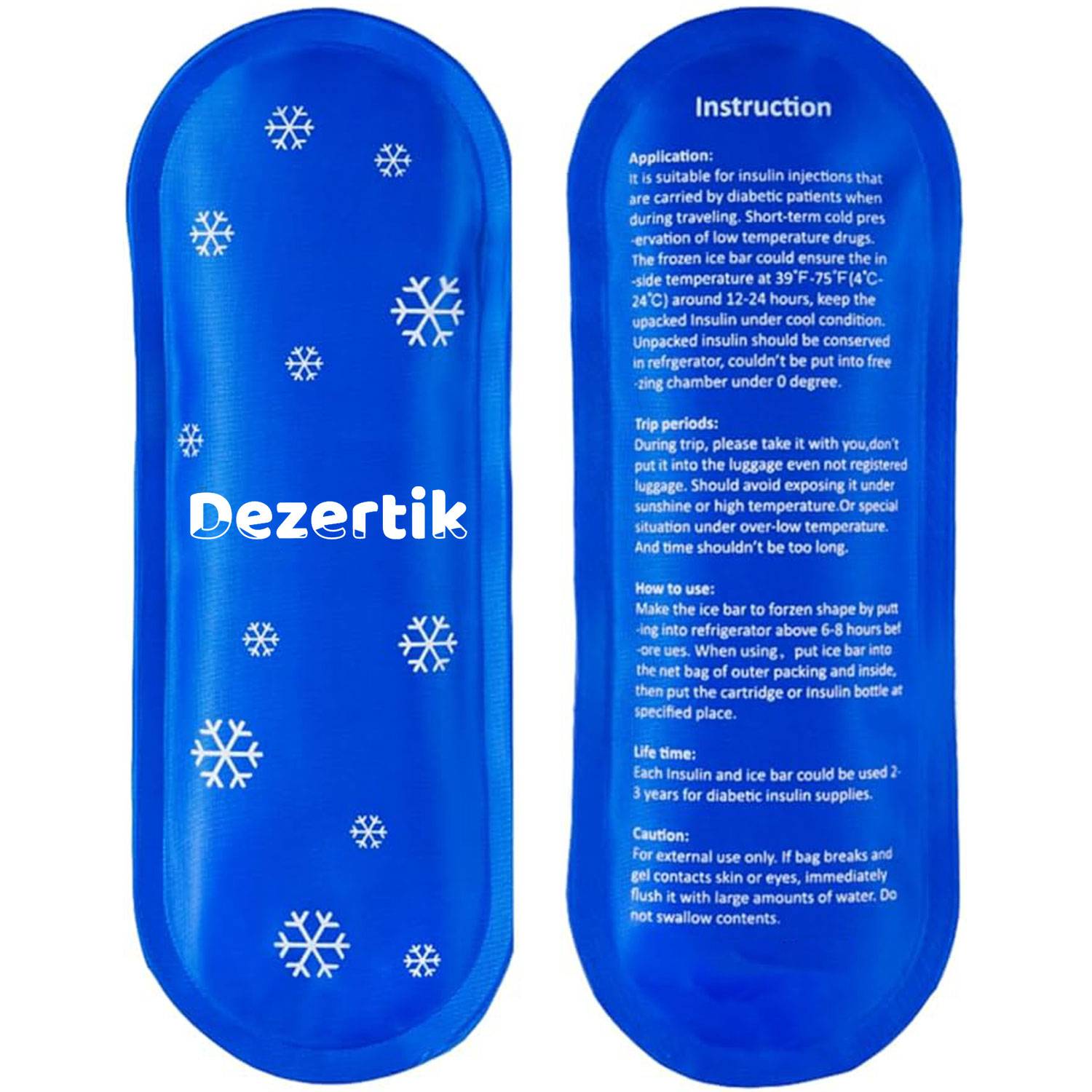 Medical Insulin Bio Gel Cooling Bag—Portable & Nylon 1