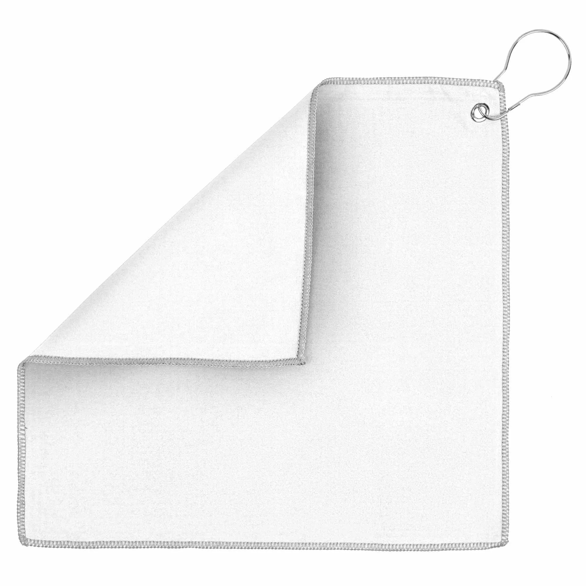 12x12 Recycled Golf Towel with Carabiner 8