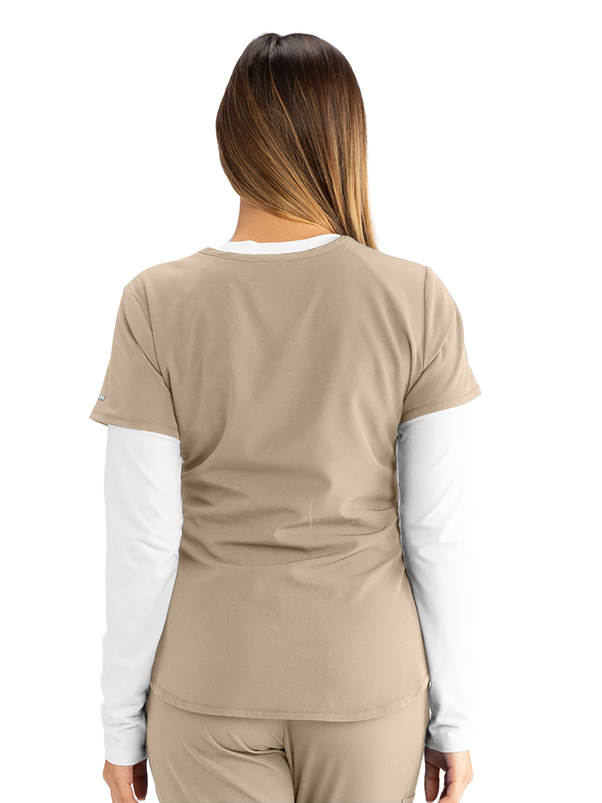 Skechers - Women's Three-Pocket Curved V-Neck Breeze Scrub Top 7