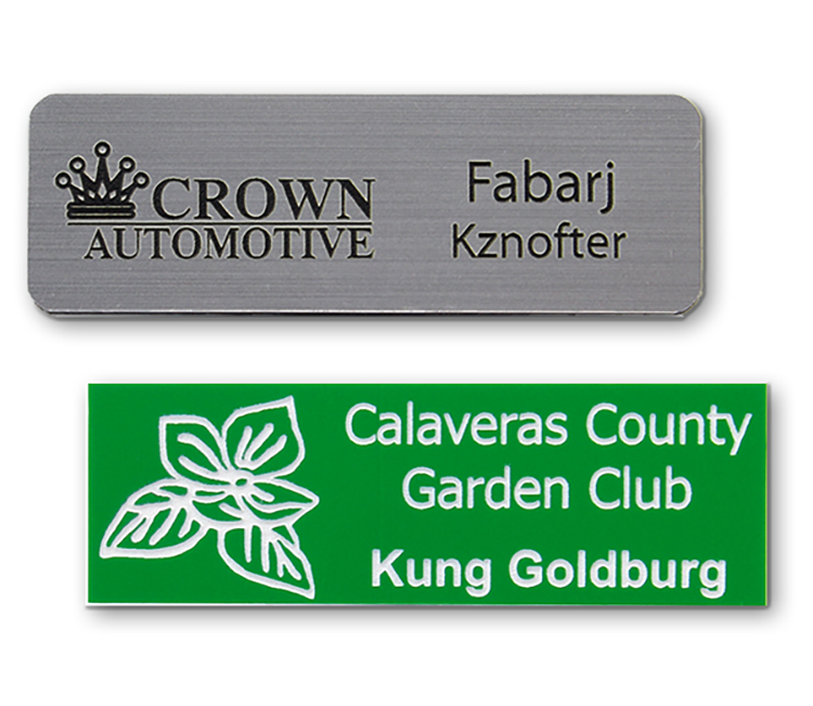 The Sparta engrave only name badge 1"x3" 7