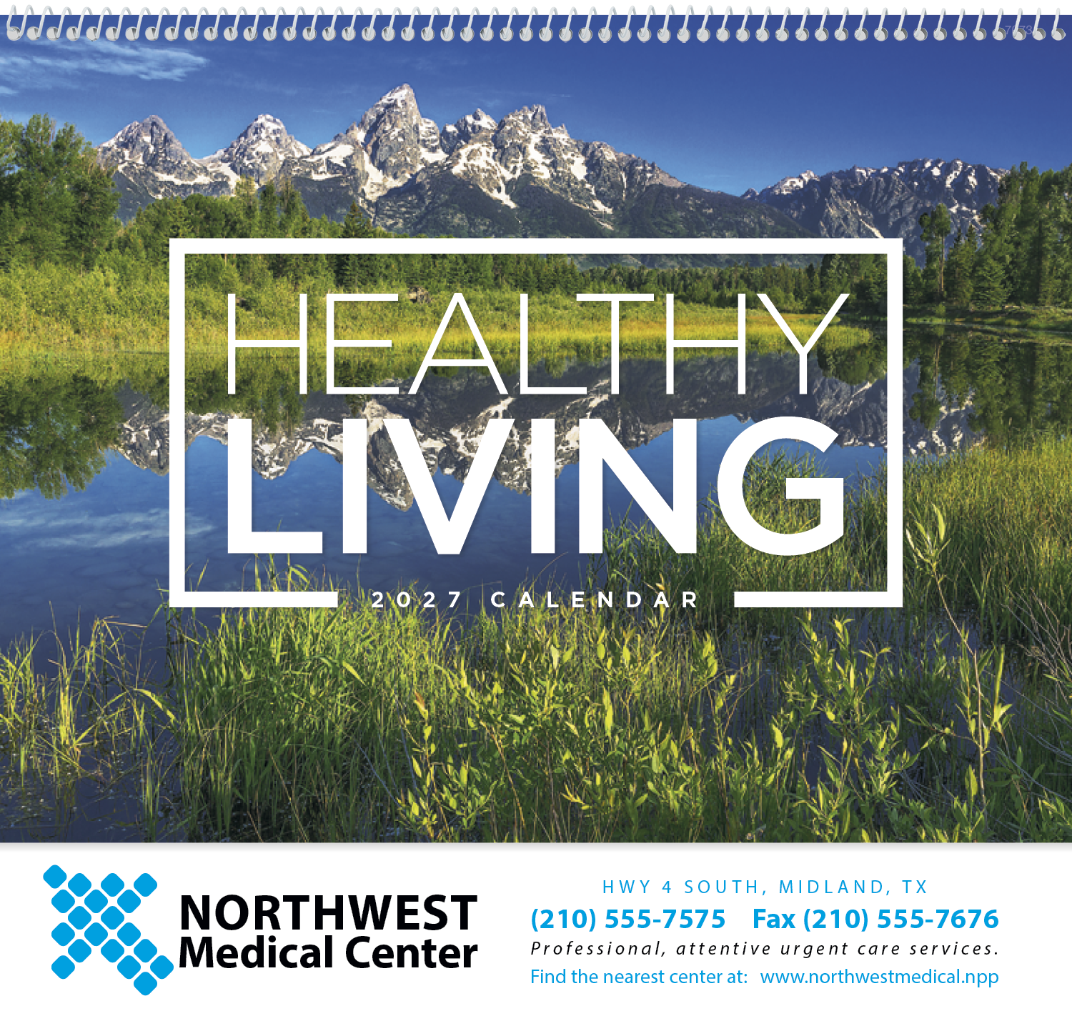 Good Value™ Healthy Living - Spiral Calendar 50