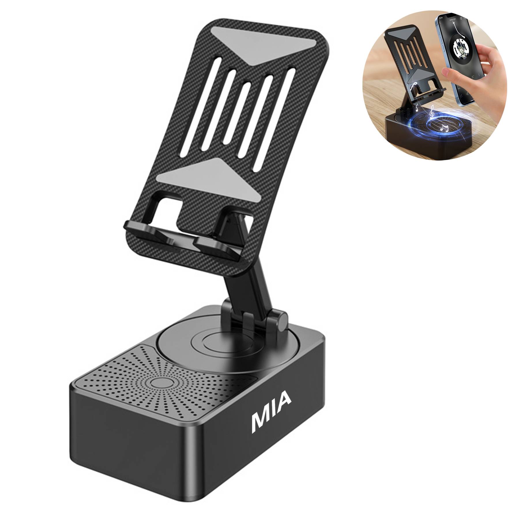 3 in 1 Mobilephone Stand Bluetooth Speaker 5