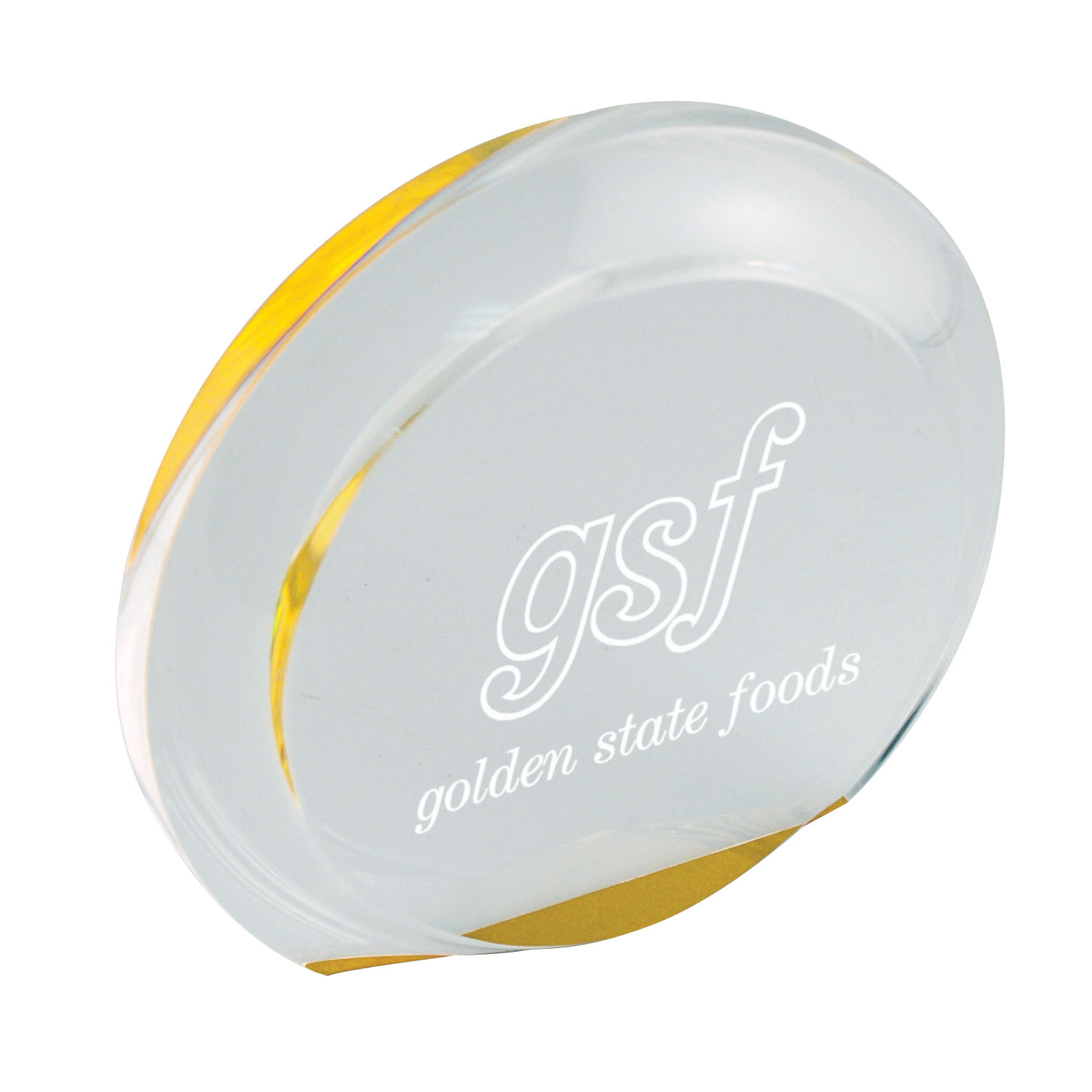 Round Halo Acrylic Award 2