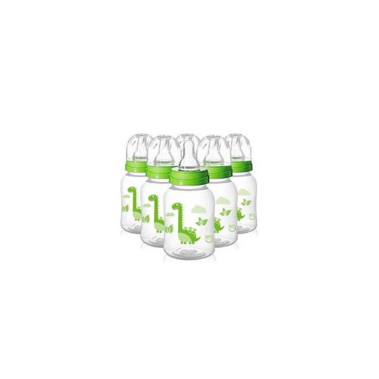 Evenflo Clear Bottles 4oz 6pk 1