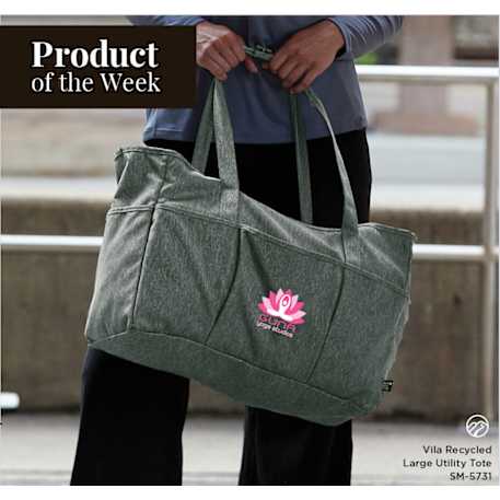 Vila Recycled Large Utility Tote 2