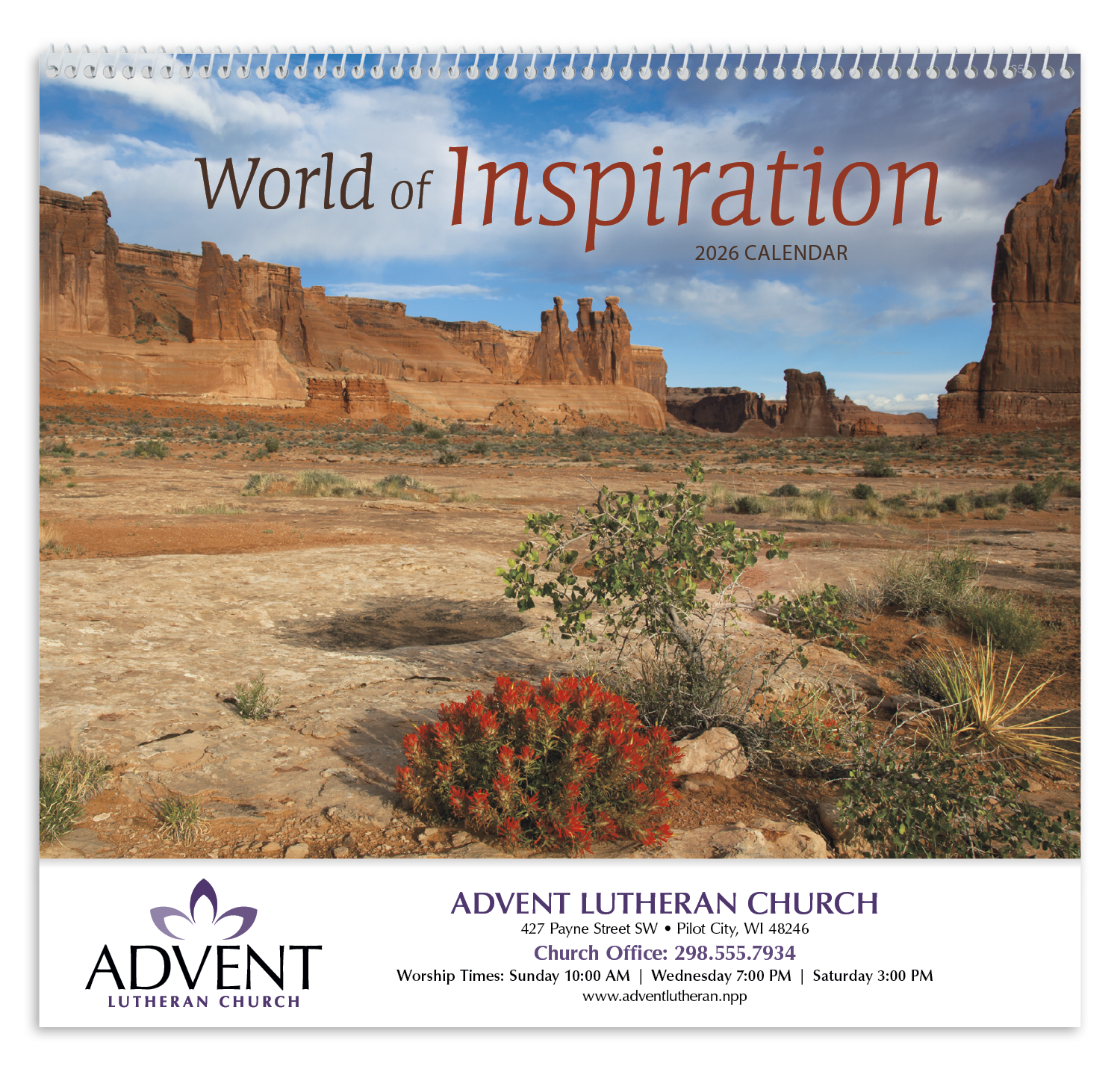 Triumph® Calendars World of Inspiration Calendar 55