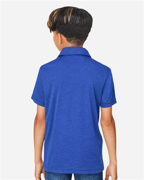 Youth Zone Sonic Heather Performance Polo - TT51HY 44