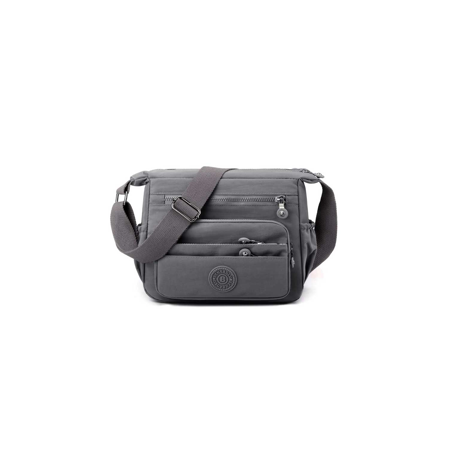 Spacious Waterproof Nylon Shoulder Bag 5