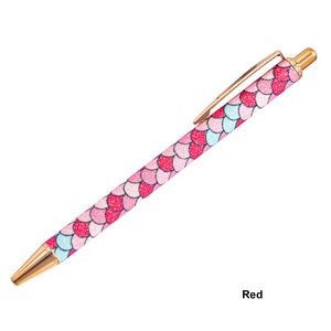 Rainbow Gradient Color Barrel Ballpoint Pen 11