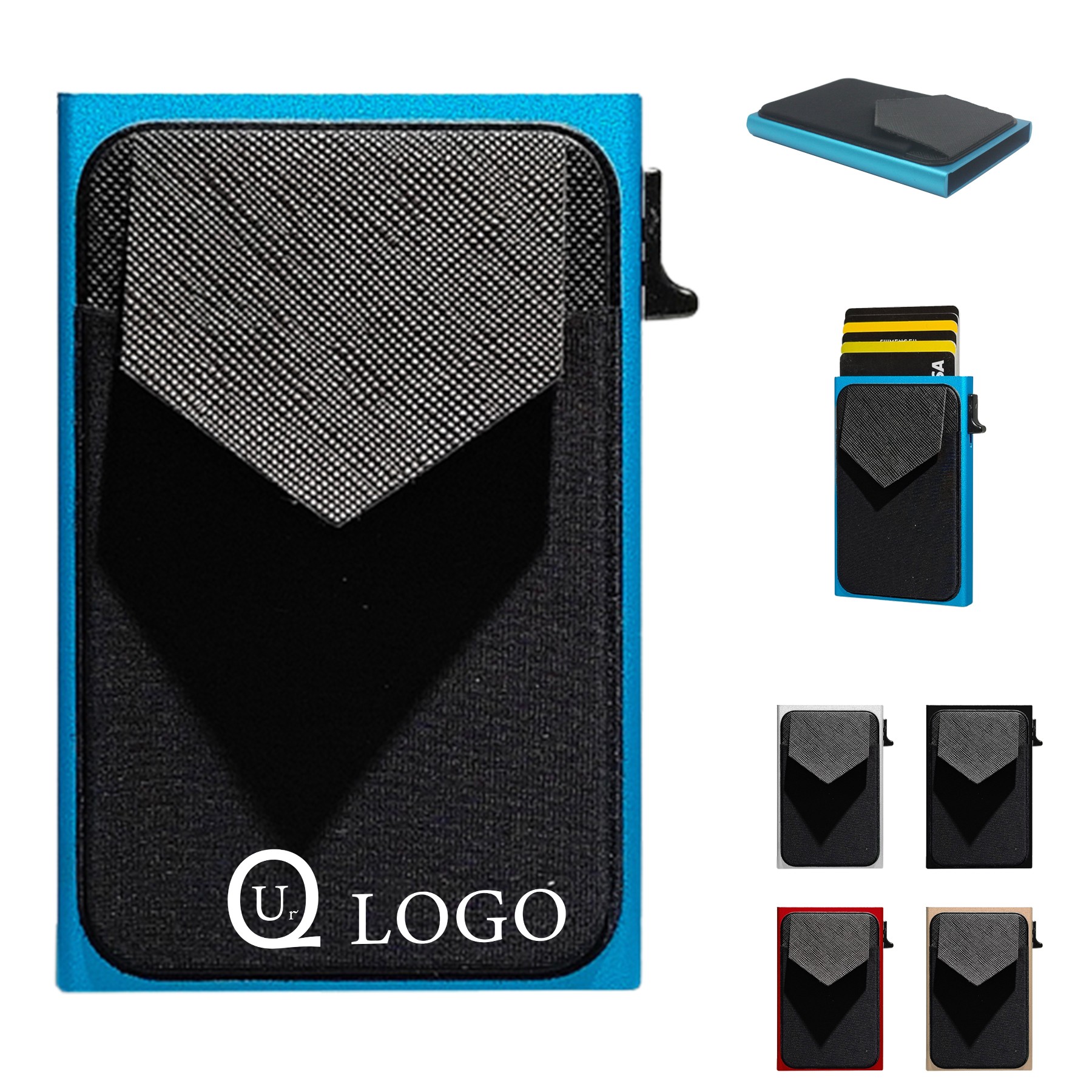 Aluminum Card Holder Money Clips