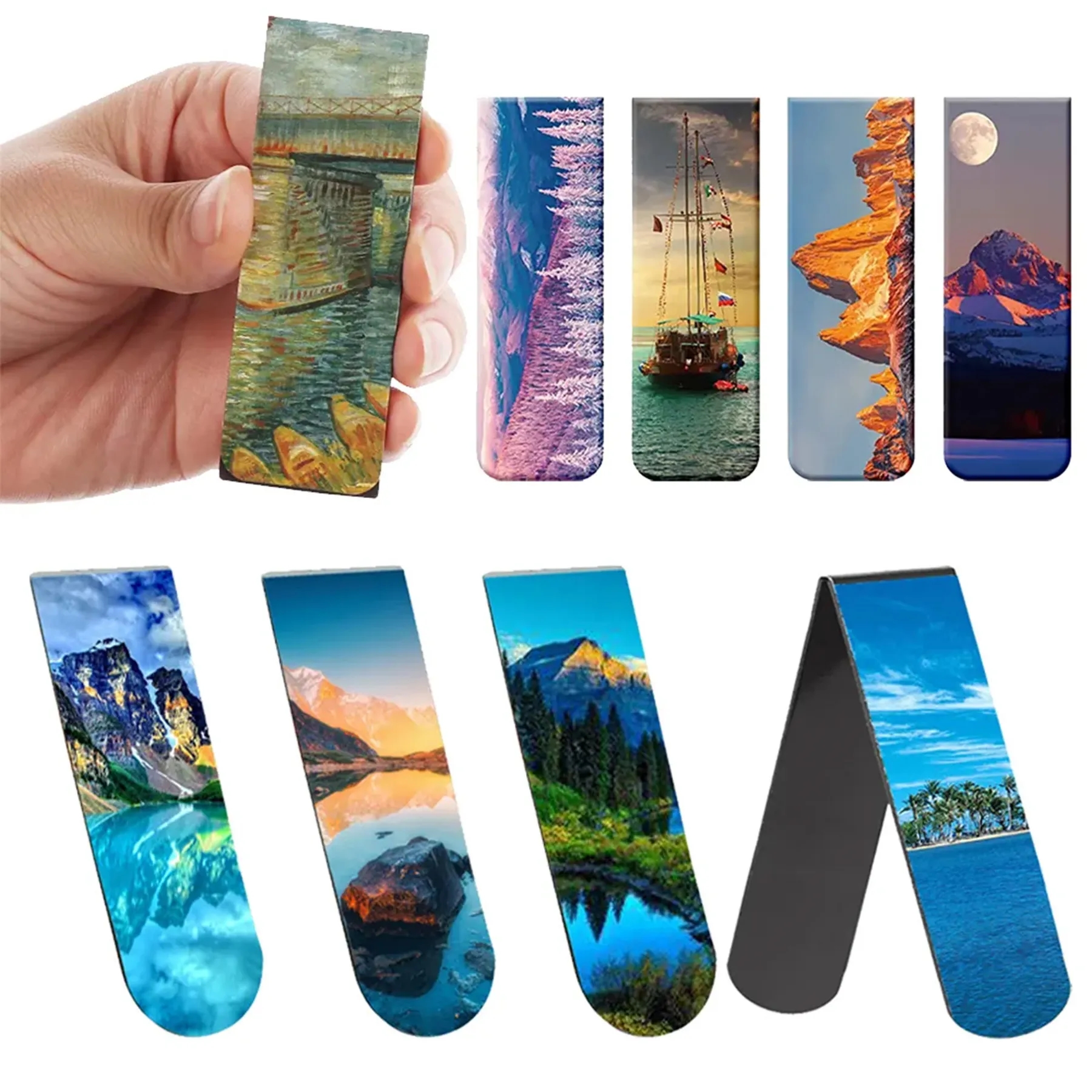 Creative Magnetic Bookends Folding 4