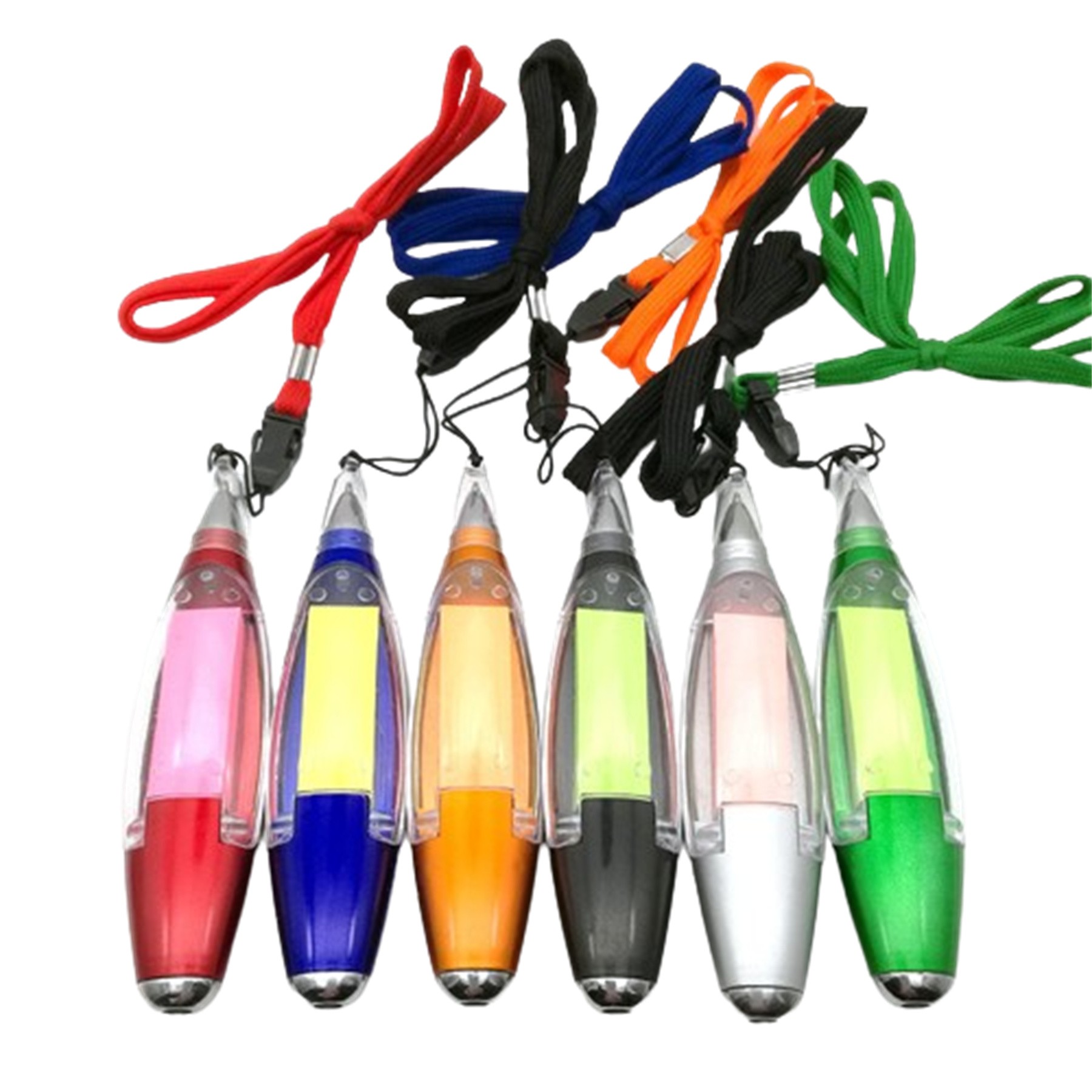 Sticky Note LED Light Ballpoint Pen