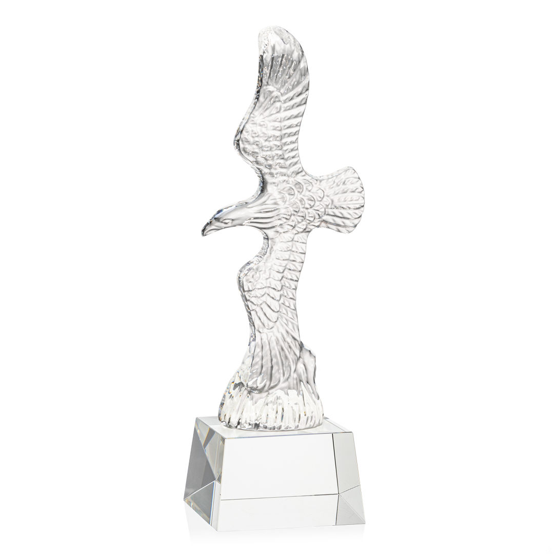 Staffordshire Eagle on Robson Base  - Clear 3