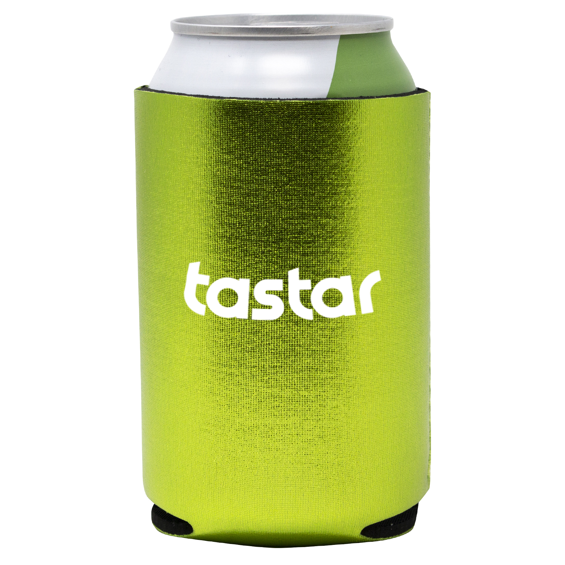 Metallic Neoprene Collapsible can cooler