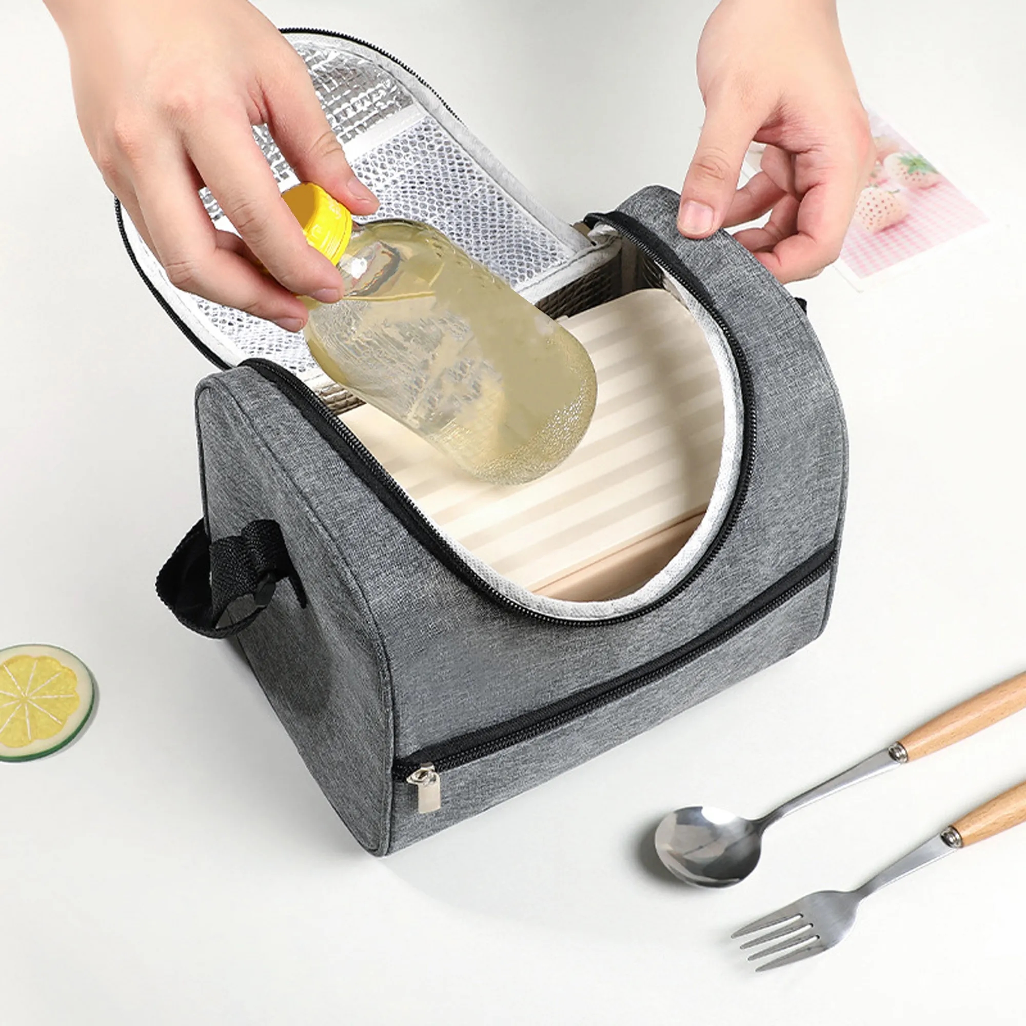 Unisex Crossover Insulated Cooler Bag 3