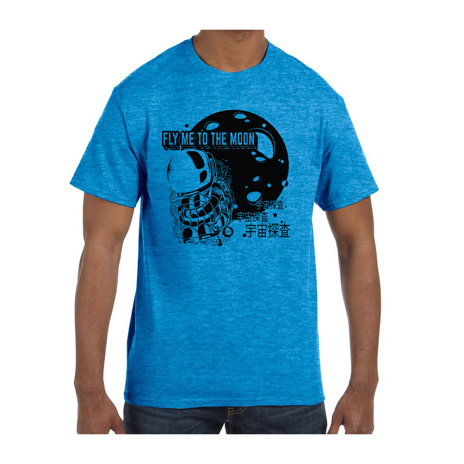 Gildan™ 5.3 oz Cotton Pre-Shrunk T-Shirt (1 Color Imprint) 8