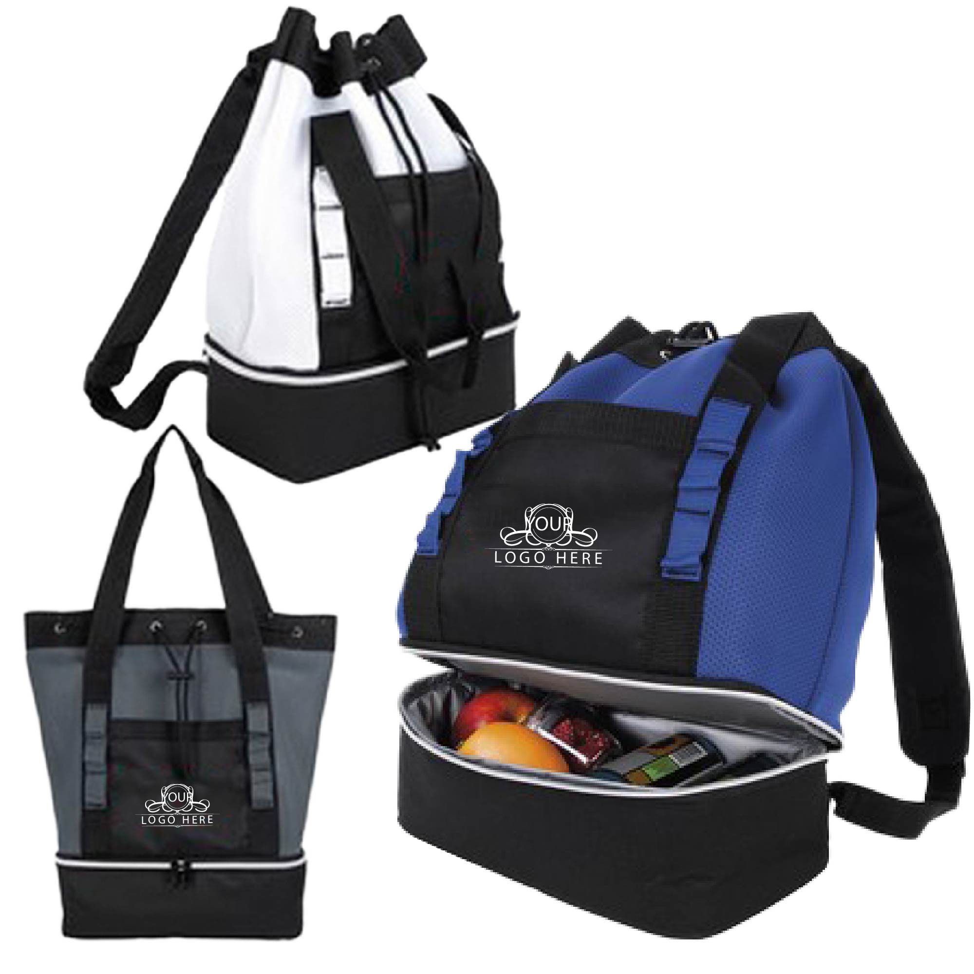 Dual-Compartment Tote-Pack Cooler 2