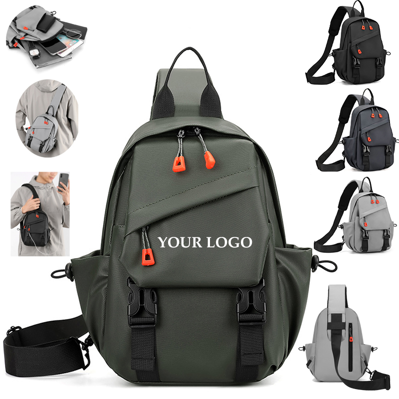 Shoulder CrossbodyBackpack USB Rechargeable 2