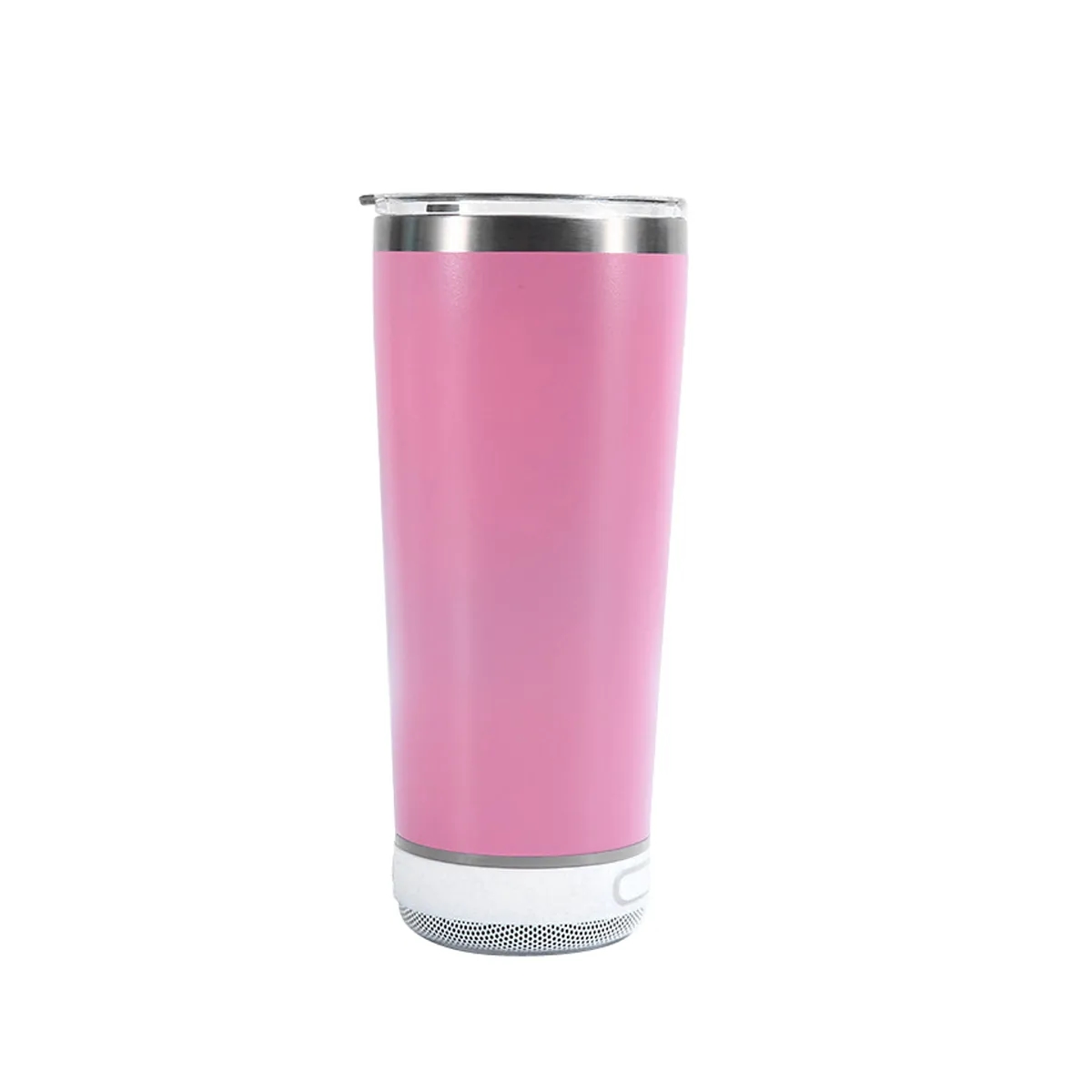 20Oz Stainless Steel Straight Speaker Tumbler 4