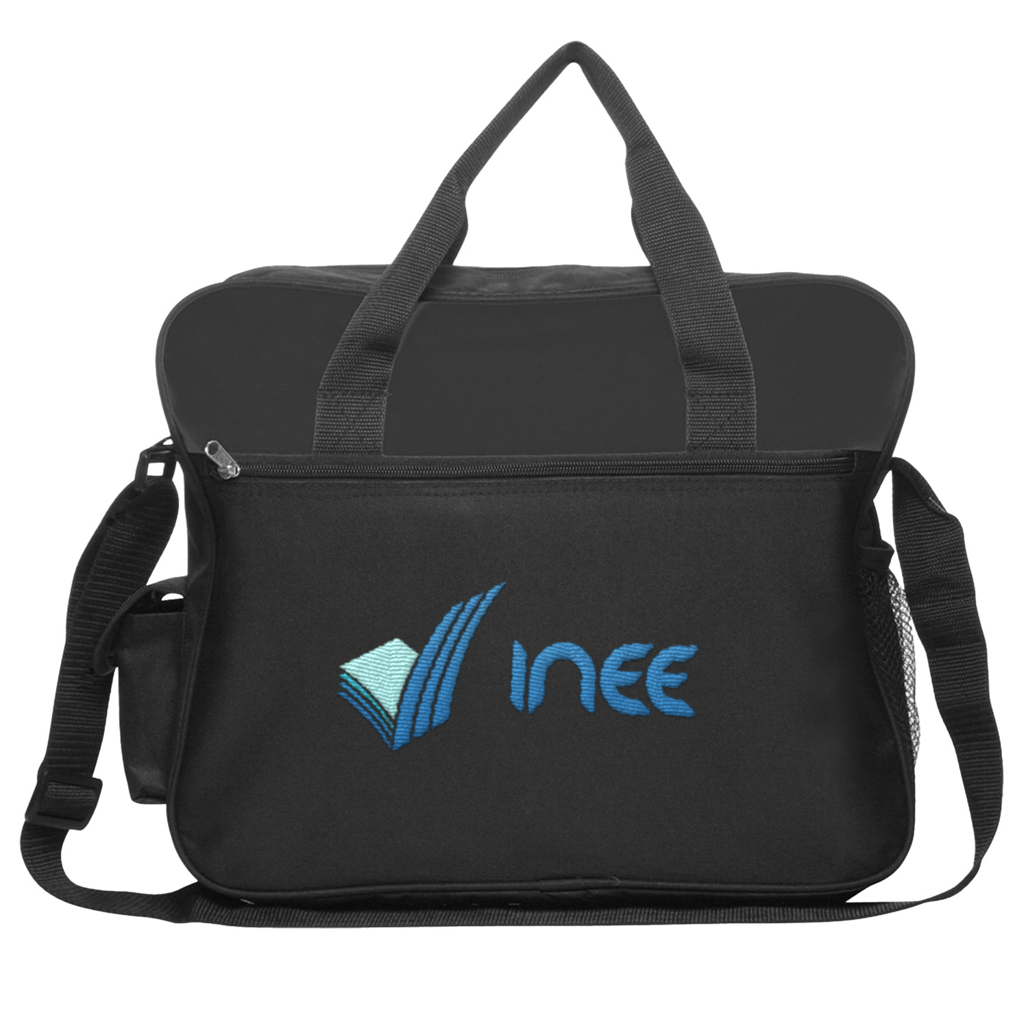 Promotional Laptop Messenger Bag W/ Shoulder Strap 3