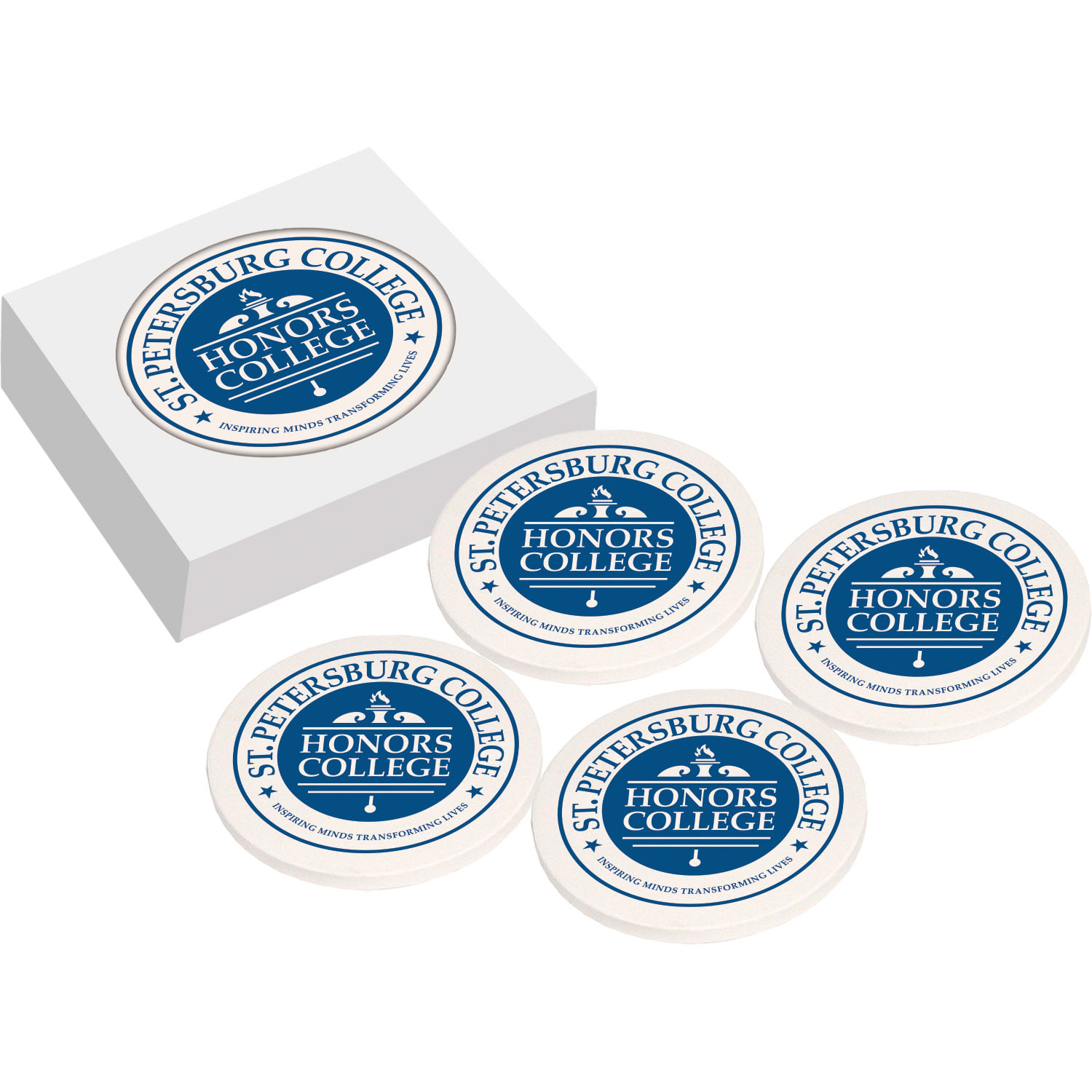 Ceramic Coaster - 4 Coaster Set 2