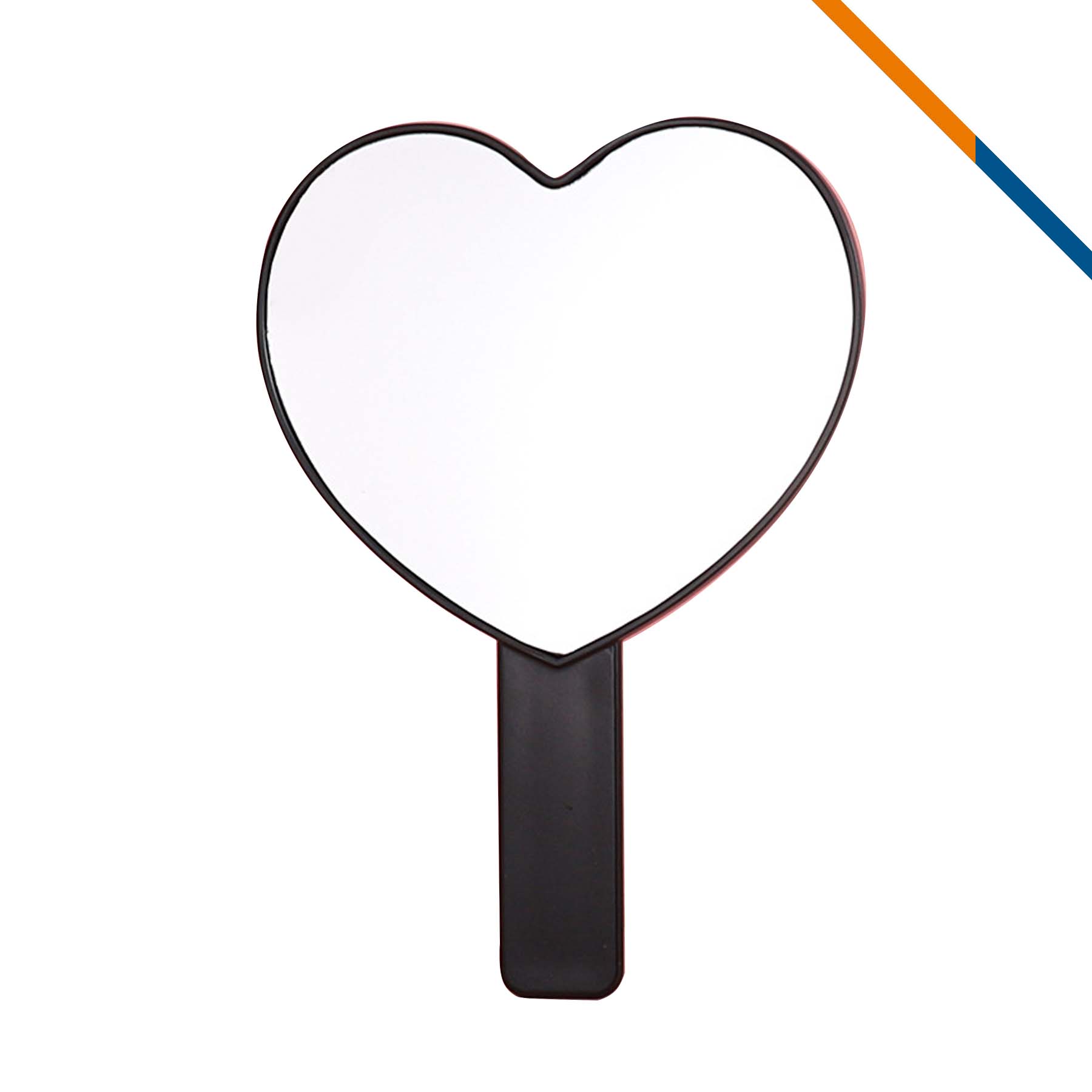 Minory Heart Shape Handheld Makeup Mirror 2