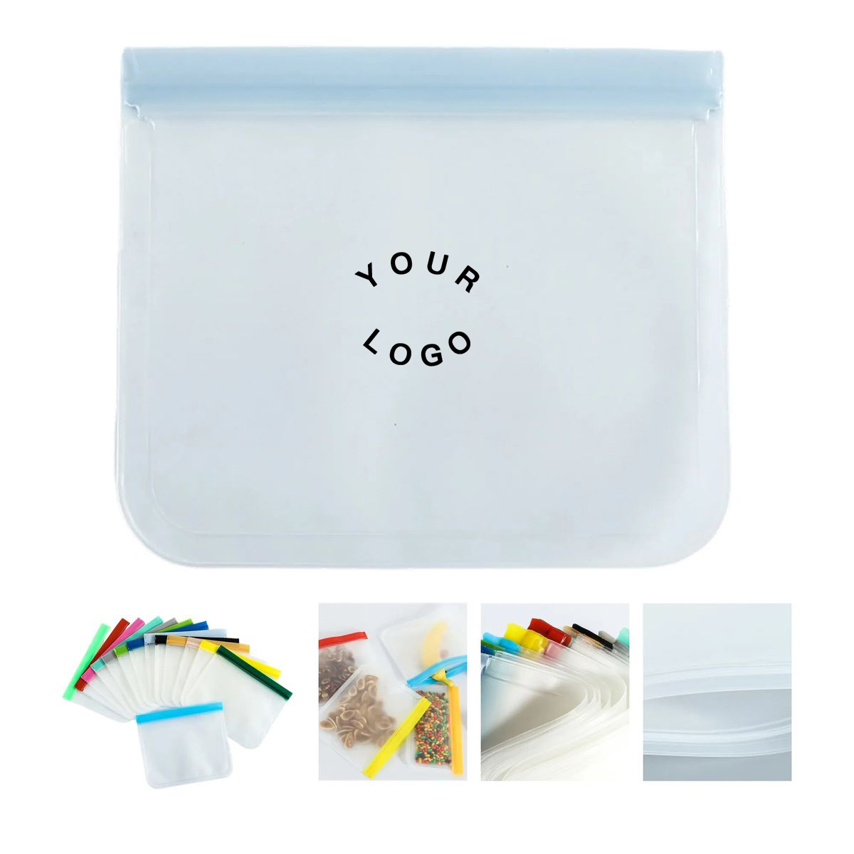 Transparent PEVA Food Bag for Kitchen Organization 5