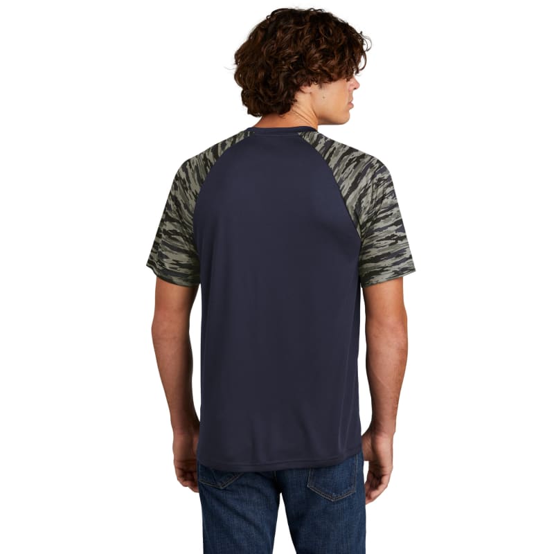 Sport-Tek Drift Camo Colorblock Tee 17