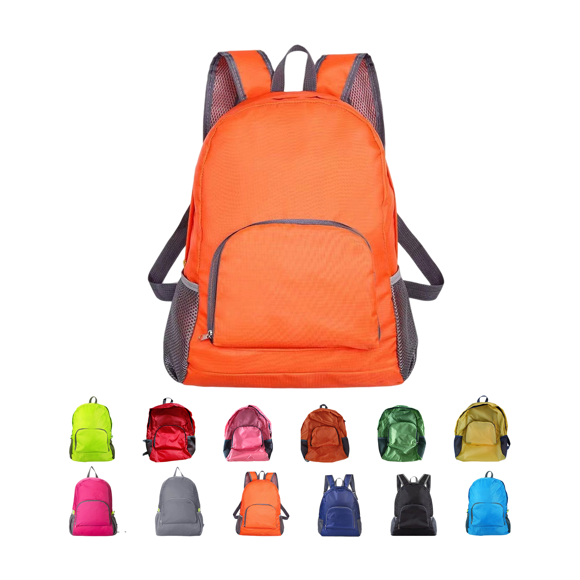 420D Nylon Lightweight Waterproof Foldable Travel Backpack 16