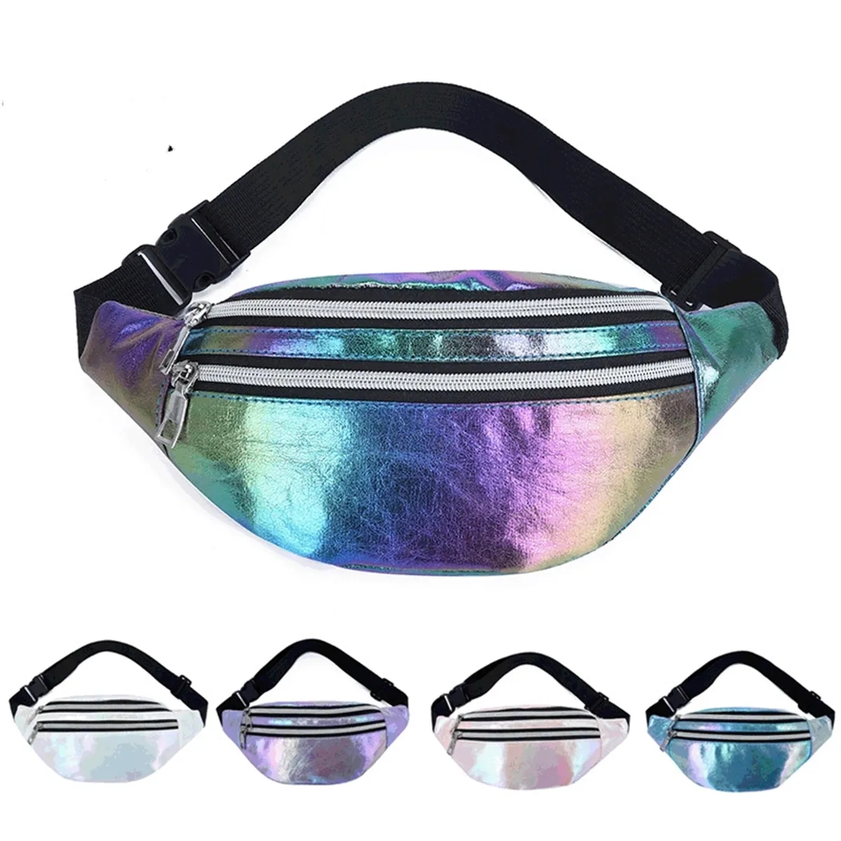 Fanny Pack for Women Glitter Waist Bag 1
