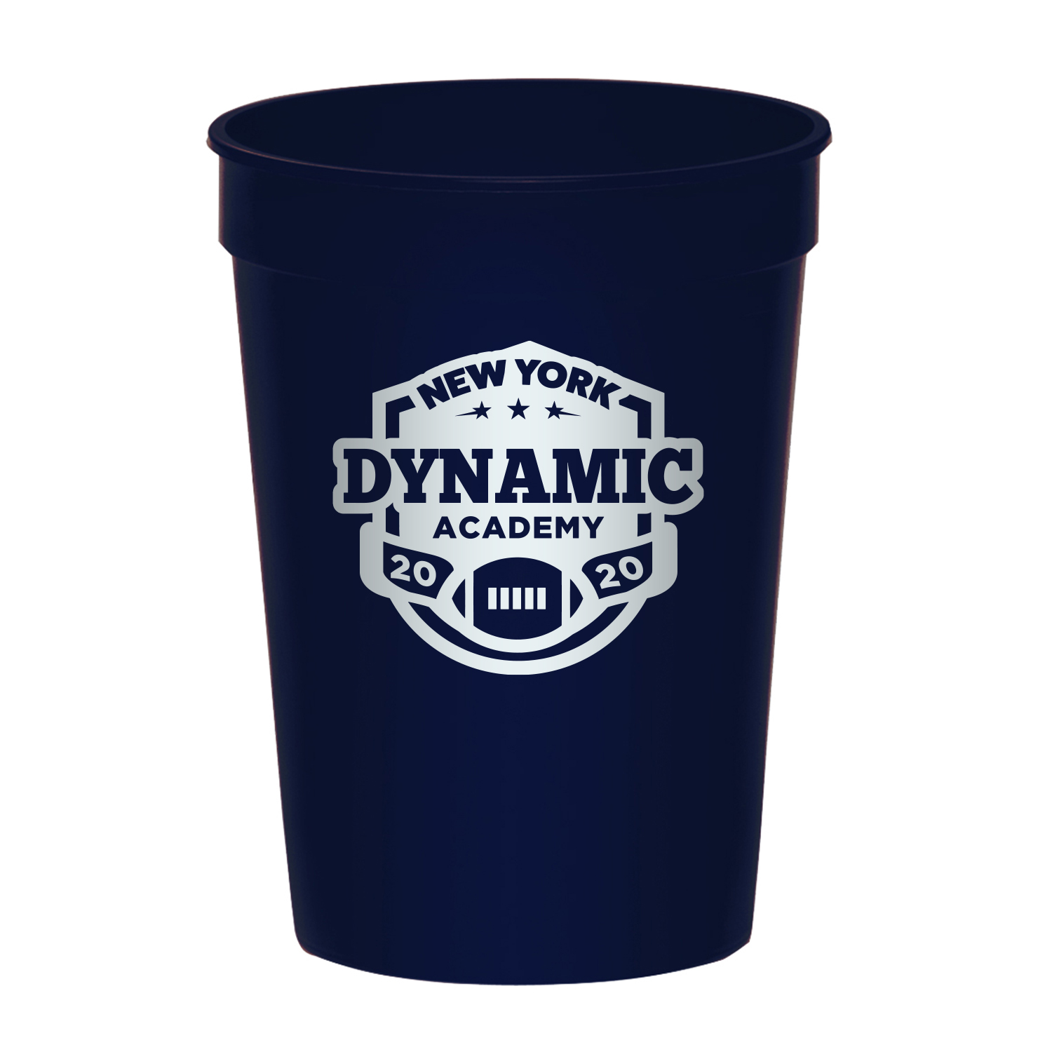 12 oz. Fanatic Plastic Stadium Cup (1 Color Imprint) 3