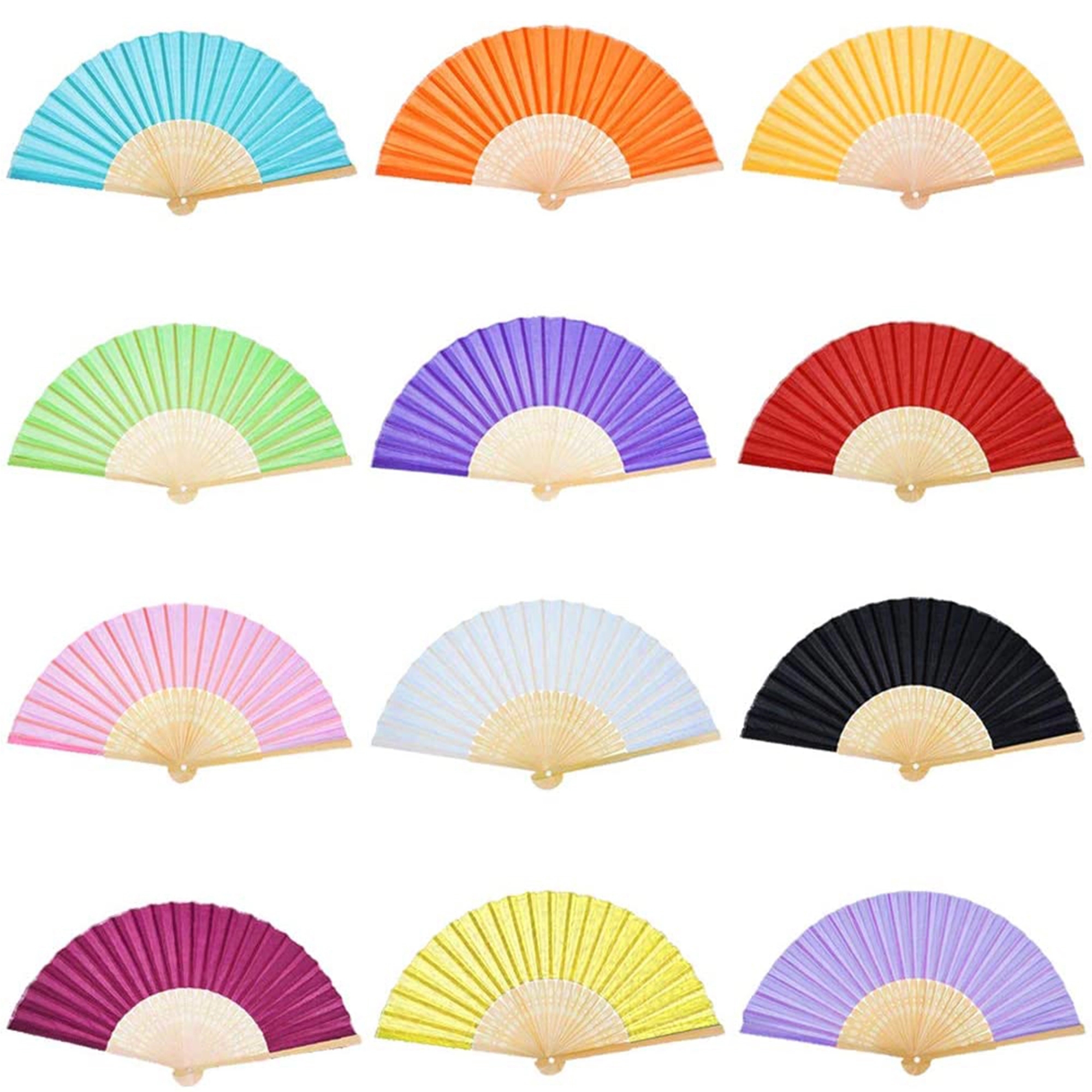 Hand Bamboo Folding Fan 2