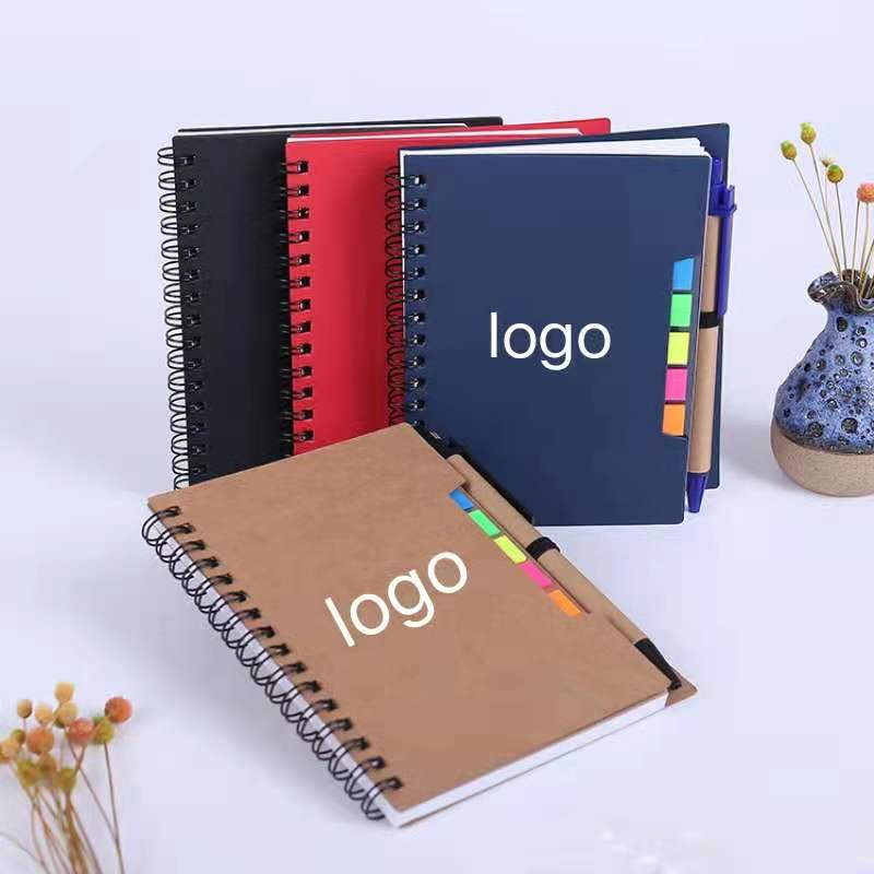 Notepad With Sticky Flags And Pen 2