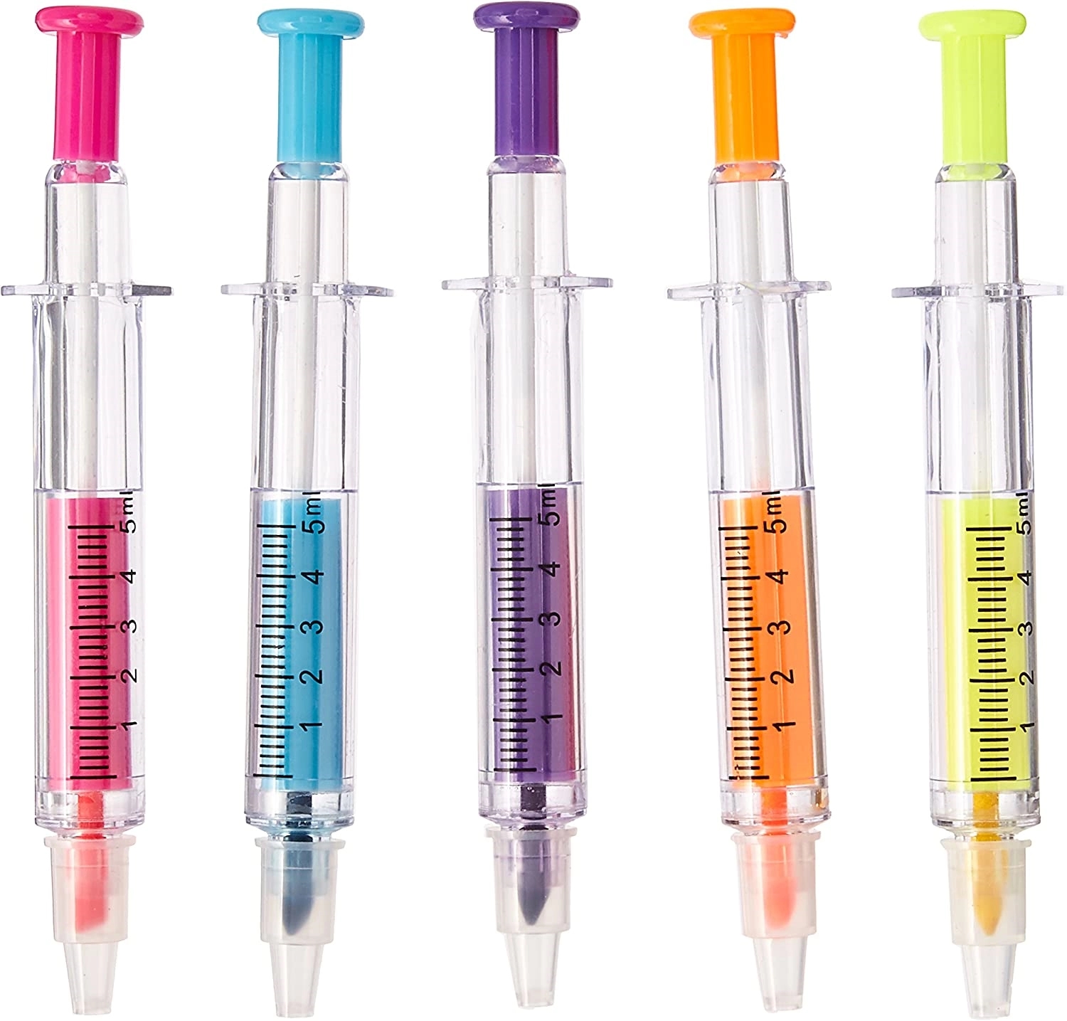 Syringe Pens With Highlighter 9