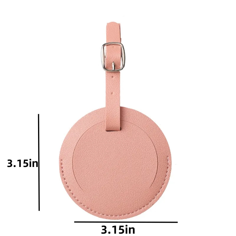 Wholesale Vegan Leather Luggage Tags 1