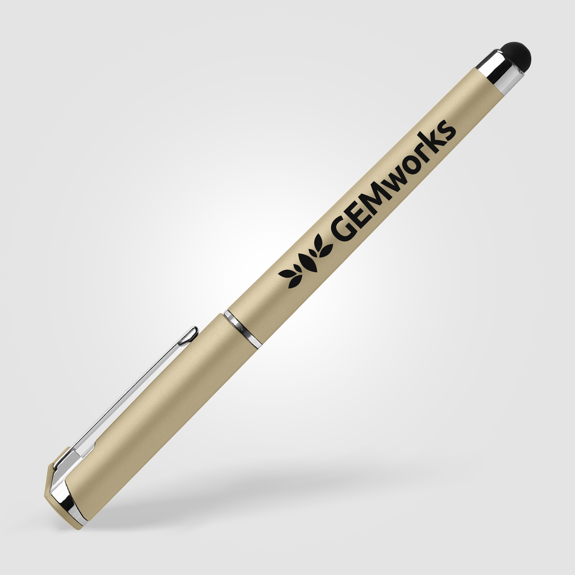 Islander Softy Metallic Gel Pen w/ Stylus 2